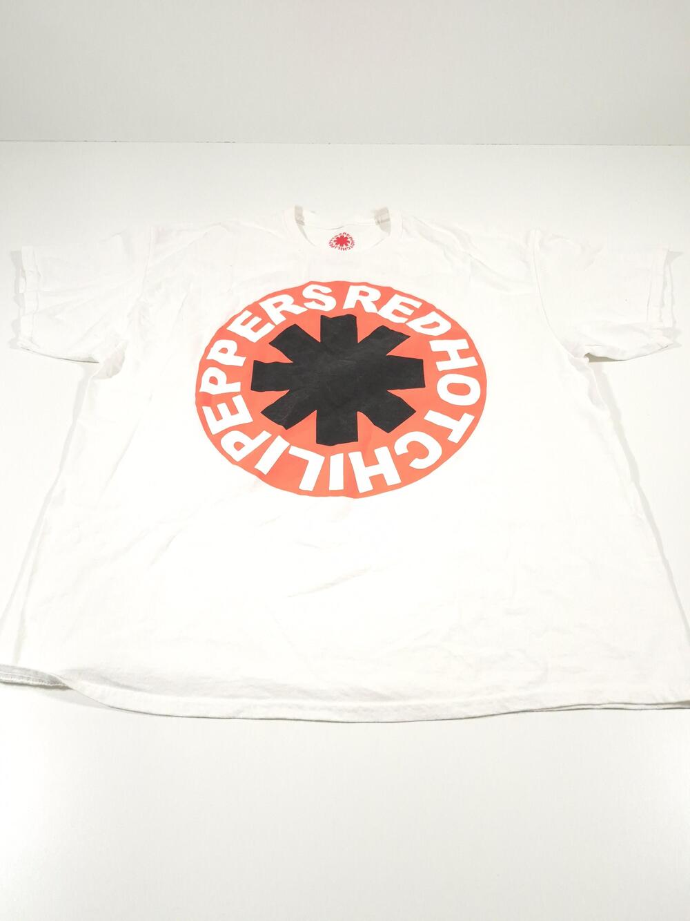 Red Hot Chili Peppers Shirt Mens XL White Unlimited Love World Tour Graphic Tee